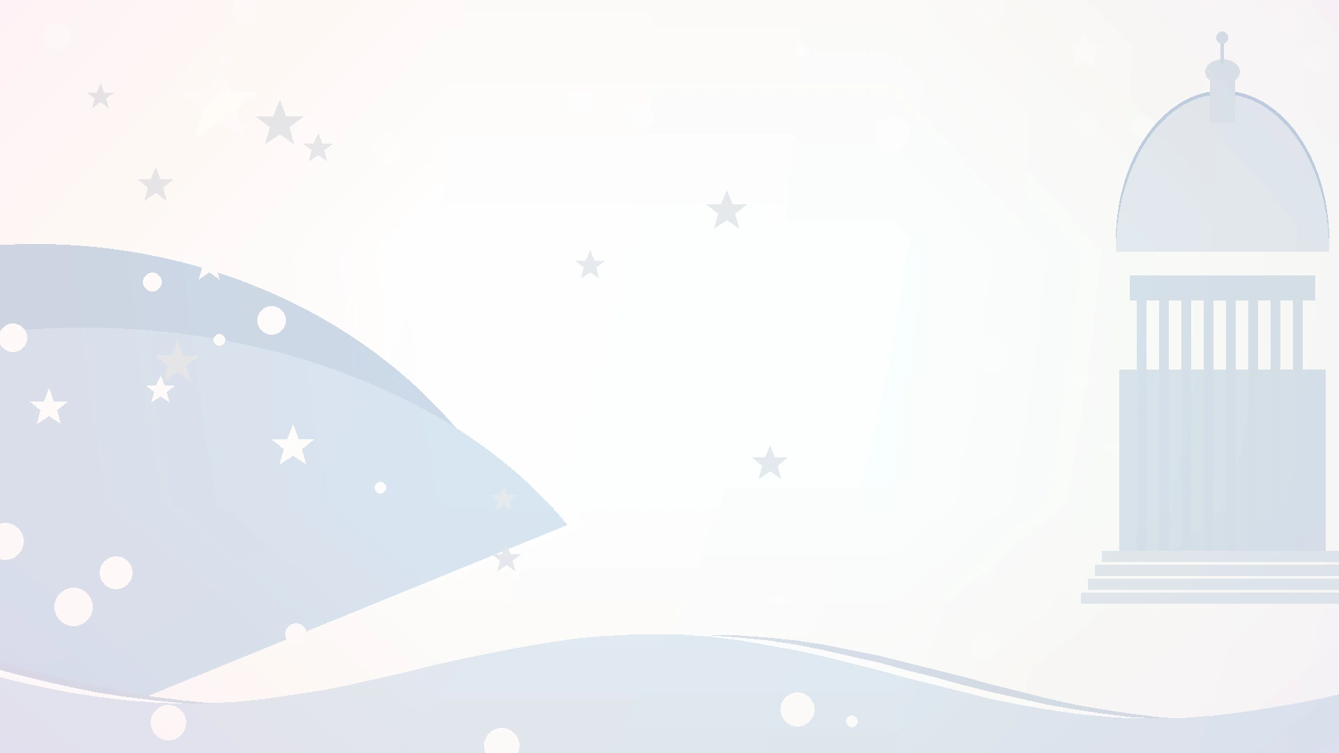 Patriotic campaign thank you background